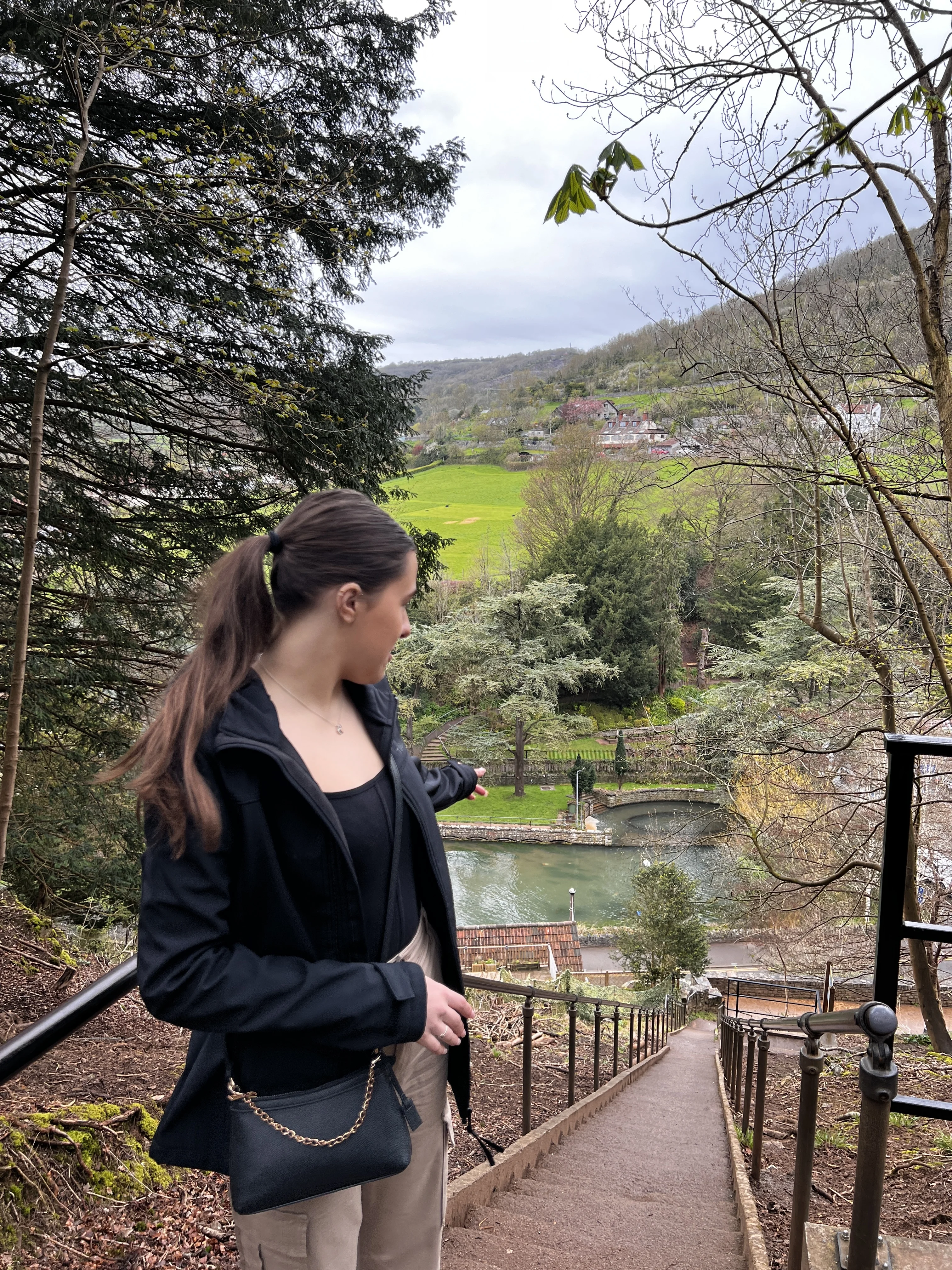 Walking paths through Cheddar Gorge